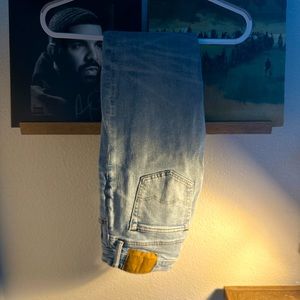 Light Wash Blue AE Jeans